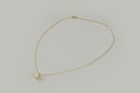 2.06 Cts 14k Yellow Gold Old European Brilliant Shape Solitaire Pendant - Image 2