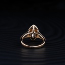 2.67 Cts 14k Yellow Gold Marquise Shape Split Shank Ring - Image 2