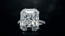 5.57 Cts 14k White Gold Radiant Shape Special Ring - Video