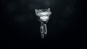 4.79 Cts 14k White Gold Cushion Modified Shape 3 Stones Ring - Image 4
