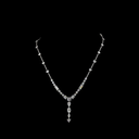 9.4 Cts 14k White Gold Mix Shape Special Necklace - Video
