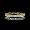 1.78 Cts 14k Yellow Gold Radiant Shape Eternity Band Eternity Band - Video