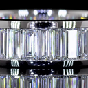 2.25 Cts 14k White Gold Baguette Shape 3/4 Band Eternity Band - Image 3