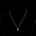 1.9 Cts 14k White Gold Antique Cushion Shape Solitaire Pendant - Video