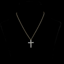 1.92 Cts 14k Yellow Gold Round Shape Symbol Pendant - Video