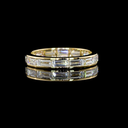 1.97 Cts 14k Yellow Gold Baguette Shape Eternity Band Eternity Band - Video
