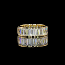 4.22 Cts 14k Yellow Gold Baguette Shape Eternity Band Eternity Band - Video