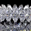 2.79 Cts 14k White Gold Marquise Shape Eternity Band Eternity Band - Image 3
