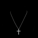 2.35 Cts 14k White Gold Radiant Shape Symbol Pendant - Video