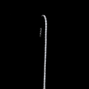 7.52 Cts 14k White Gold Radiant Shape Tennis Bracelet - Image 3