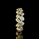 2.11 Cts 14k Yellow Gold Mix Shape Eternity Band Eternity Band - Image 2