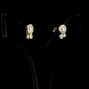 2.76 Cts 14k Yellow Gold Mix Shape Studs Earring - Video
