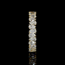 2.06 Cts 14k Yellow Gold Pear Shape Eternity Band Eternity Band - Image 2