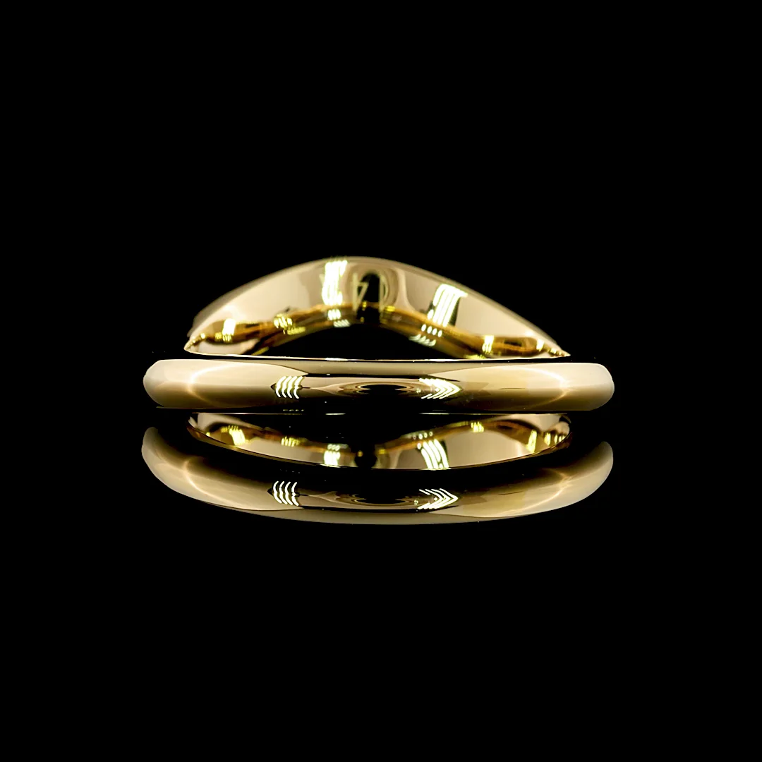 0 Cts 14k Yellow Gold Shape Eternity Band Eternity Band - Image 2