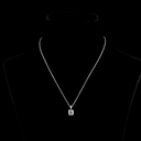 2.12 Cts 14k White Gold Antique Cushion Shape Pendant Pendant - Video