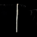10.26 Cts 14k Yellow Gold Radiant Shape Tennis Bracelet - Image 4