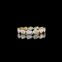 2.02 Cts 18k Yellow Gold Pear Shape Eternity Band Eternity Band - Video