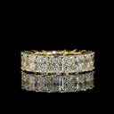 6.6 Cts 14k Yellow Gold Radiant Shape Eternity Band Eternity Band - Video