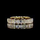 1.9 Cts 14k Yellow Gold Baguette Shape Eternity Band Eternity Band - Video