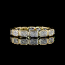 1.78 Cts 14k Yellow Gold Radiant Shape Eternity Band Eternity Band - Video