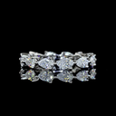 1.83 Cts Platinum Pear Shape Eternity Band Eternity Band - Video
