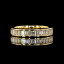 1.99 Cts 18k Yellow Gold Baguette Shape Eternity Band Eternity Band - Video