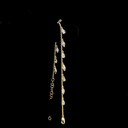 2.57 Cts 14k Yellow Gold Mix Shape Station Bracelet - Image 3