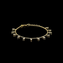 2.57 Cts 14k Yellow Gold Mix Shape Station Bracelet - Video
