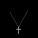 5.55 Cts 14k White Gold Radiant Shape Symbol Pendant - Video