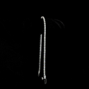 1.85 Cts 14k White Gold Round Shape Tennis Bracelet - Image 3