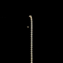 3.35 Cts 14k Yellow Gold Round Shape Tennis Bracelet - Image 3