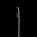 4.72 Cts 14k Yellow Gold Pear Shape Tennis Bracelet - Image 3