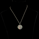 5.13 Cts 14k Yellow Gold Round Shape Pendant Pendant - Video