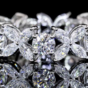 1.9 Cts Platinum Round Shape Eternity Band Eternity Band - Image 3