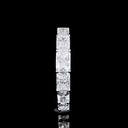 2.92 Cts Platinum Radiant Shape Special Eternity Band - Image 2