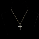 3.61 Cts 14k Yellow Gold Round Shape Symbol Pendant - Video