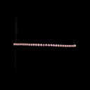 0.93 Cts 14k Yellow Gold Round Shape Tennis Bracelet - Video