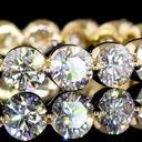 1.89 Cts 18k Yellow Gold Round Shape Eternity Band Eternity Band - Image 3