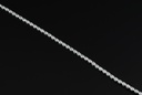 10.23 Cts 14k White Gold Oval Shape Tennis Bracelet - Image 2
