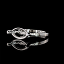 0.04 Cts Platinum Round Shape Special Ring - Image 2