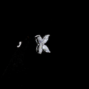 0.93 Cts Platinum Marquise Shape Studs Earring - Image 4