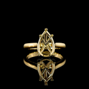 0 Cts 18k Yellow Gold Oval Shape Solitaire Ring - Video