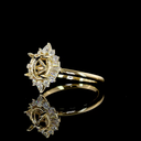 0.42 Cts 14k Yellow Gold Mix Shape Special Ring - Image 2