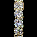 1.64 Cts 14k Yellow Gold Round Shape Huggies Earring - Image 2