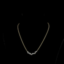 1.75 Cts 14k Yellow Gold Round Shape Pendant Necklace - Video