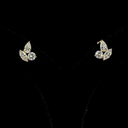 1.99 Cts 14k Rose Gold Marquise Shape Studs Earring - Video
