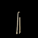 7.8 Cts 14k Yellow Gold Oval Shape Tennis Bracelet - Image 3
