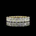 4.56 Cts 14k Yellow Gold Cushion Brilliant Shape Eternity Band Eternity Band - Video