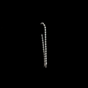 3.87 Cts 14k White Gold Pear Shape Tennis Bracelet - Image 3