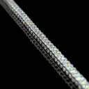 7.37 Cts 14k White Gold Round Shape Tennis Necklace - Image 2